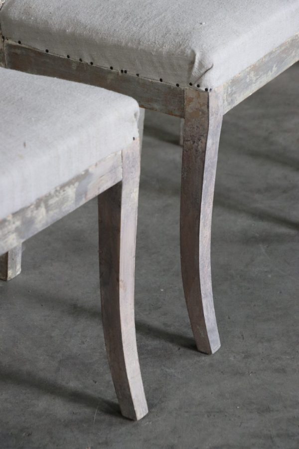 Set of 4 Gustavian chairs - Image 21