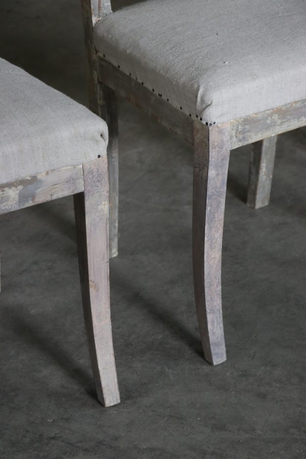 Set of 4 Gustavian chairs - Image 22