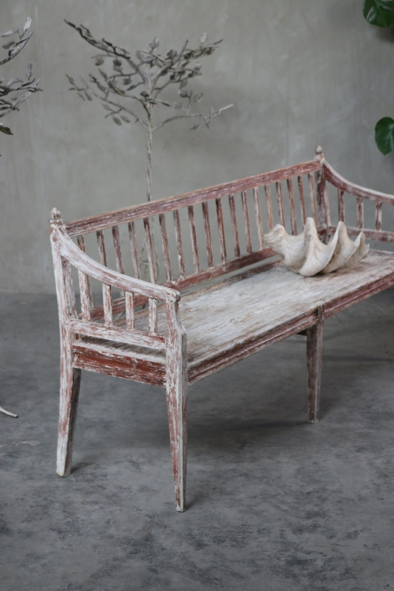 Swedish Gustavian bench - Image 13