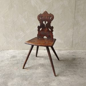 Folk art chair